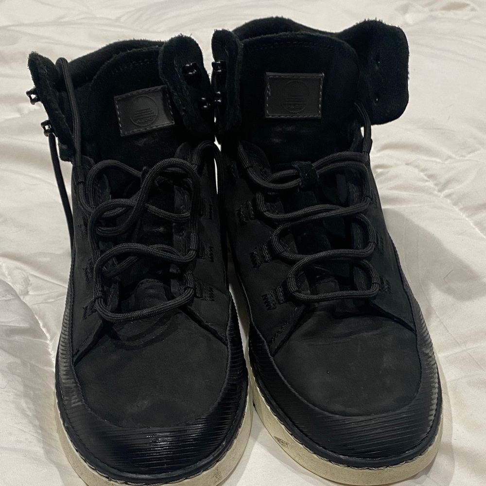Aldo Black Suede High-Tops